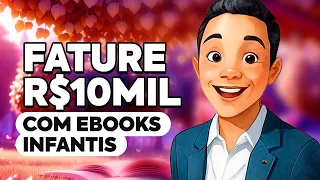 Descubra como criar livros infantis com IA de GRAÇA e vender!