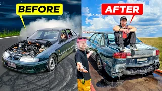 I WAS SCAMMED BY A CLOSE FRIEND DESTROYED MY BURNOUT CAR 