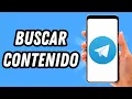 How to search for content on Telegram COMPLETE GUIDE
