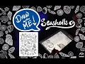 Draw with Me Seashells Coloring Page Printable - Calming Effect