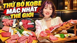 Bò Kobe Đắt Đỏ Bậc Nhất Nhật Bản 🇯🇵 Ăn Một Lần Hết Bao Nhiêu Tiền? 🥩Review Trung Thực | KT Food
