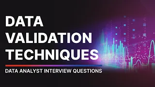 Data Validation Techniques Data Analytics Interview Questions and Answers Beginner level