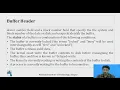 Buffer cache and Header