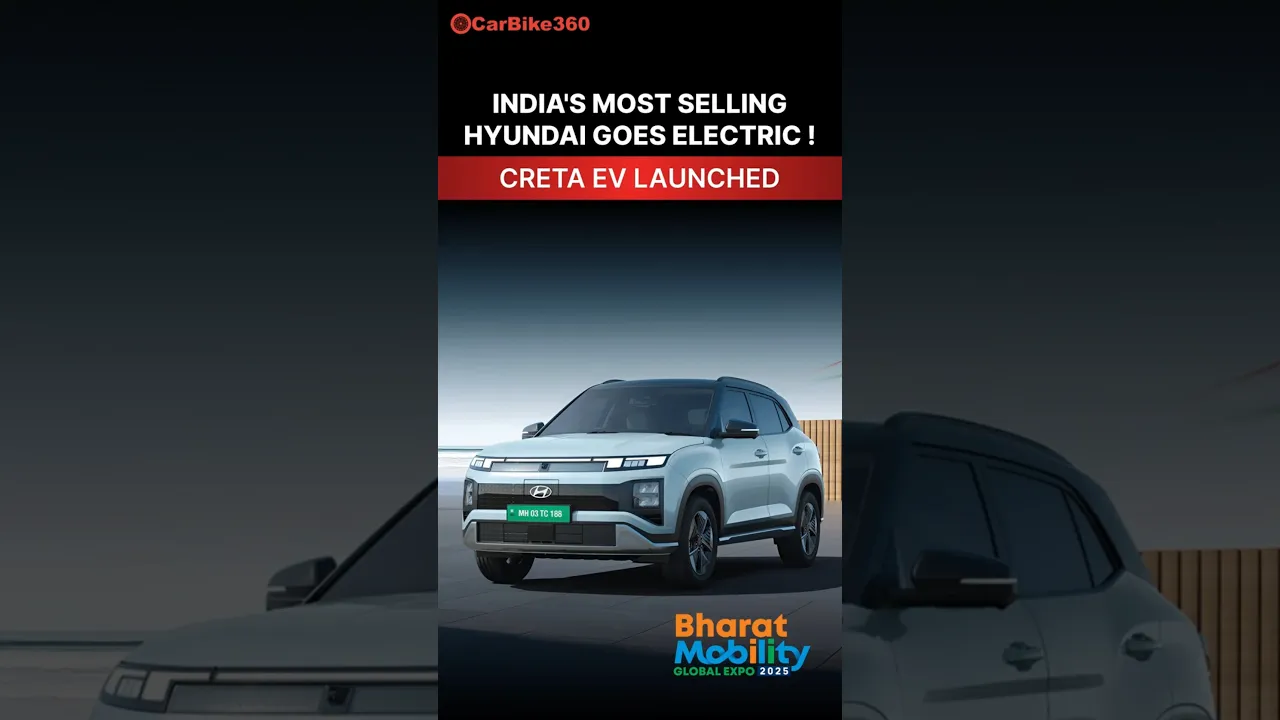 #hyundaicretaev : Everything You Need to Know from the #bharatmobilityexpo2025 !
