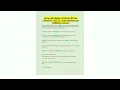 Drivers EdChapter 7 Defensive Driving UPDATED ACTUAL Exam Questions and CORRECT Answers85