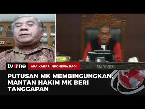 Eks Hakim MK soal Putusan Batas Usia Capres-Cawapres: Ada Pelanggaran Etik