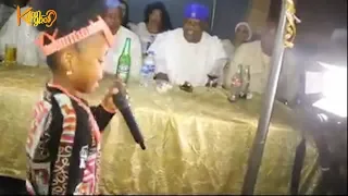 terrifying talent little girl sings at shina peters birthday