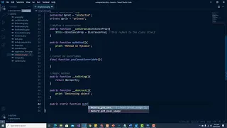 PHP MySQL Classes Objects Inheritance