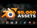 Source Engine Blender Collection 90K Assets 550 Maps