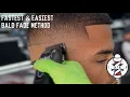 Download Lagu FASTEST \u0026 EASIEST BALD FADE METHOD