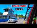 Crossing the COLUMBIA RIVER OSCAR B FERRY Cathlamet WASHINGTON