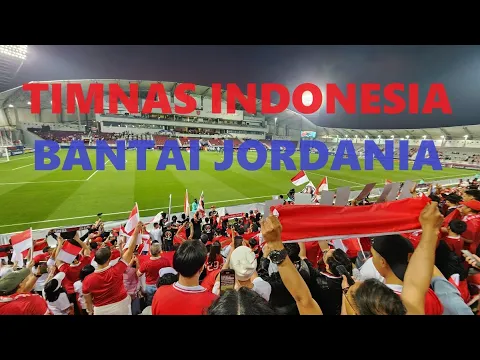 Download MP3 Ultras Garuda Qatar Redam Suara Fans Jordan - Timnas Indonesia Bantai Jordan