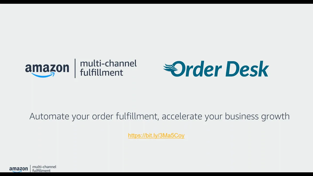 Manage your orders with Amazon Multi-Channel Fulfillment and Order Desk