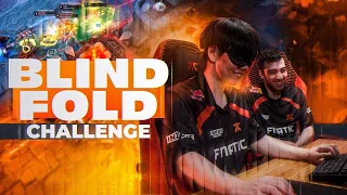 CAN PRO PLAYERS PLAY LEAGUE OF LEGENDS BLINDFOLDED?! ft. Vladi & Soboro