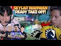 Download Lagu SKYLARR READY TO TAKE OFF !! WANWANNYA TERBAANNGG !! ONIC VS LIQUID MATCH 2 - MPL S16