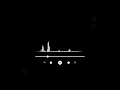 15 Second audio visualizer black screen video music player icon background effects editing mp3 audio