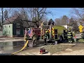 Aftermath of house fire in Ypsilanti