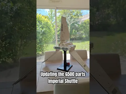Updating our Imperial Shuttle MOC!
