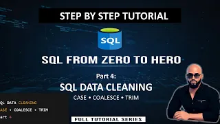 SQL Tutorial Part 4 - Data Cleaning Transformation in SQL CASE COALESCE TRIM REPLACE