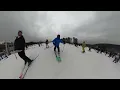 Skiing at Liberty Mountain Resort GoPro 360 View Beginner February 2025
