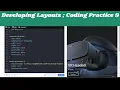 Coding Practice 9 Developing Layouts VR Website Products Section
