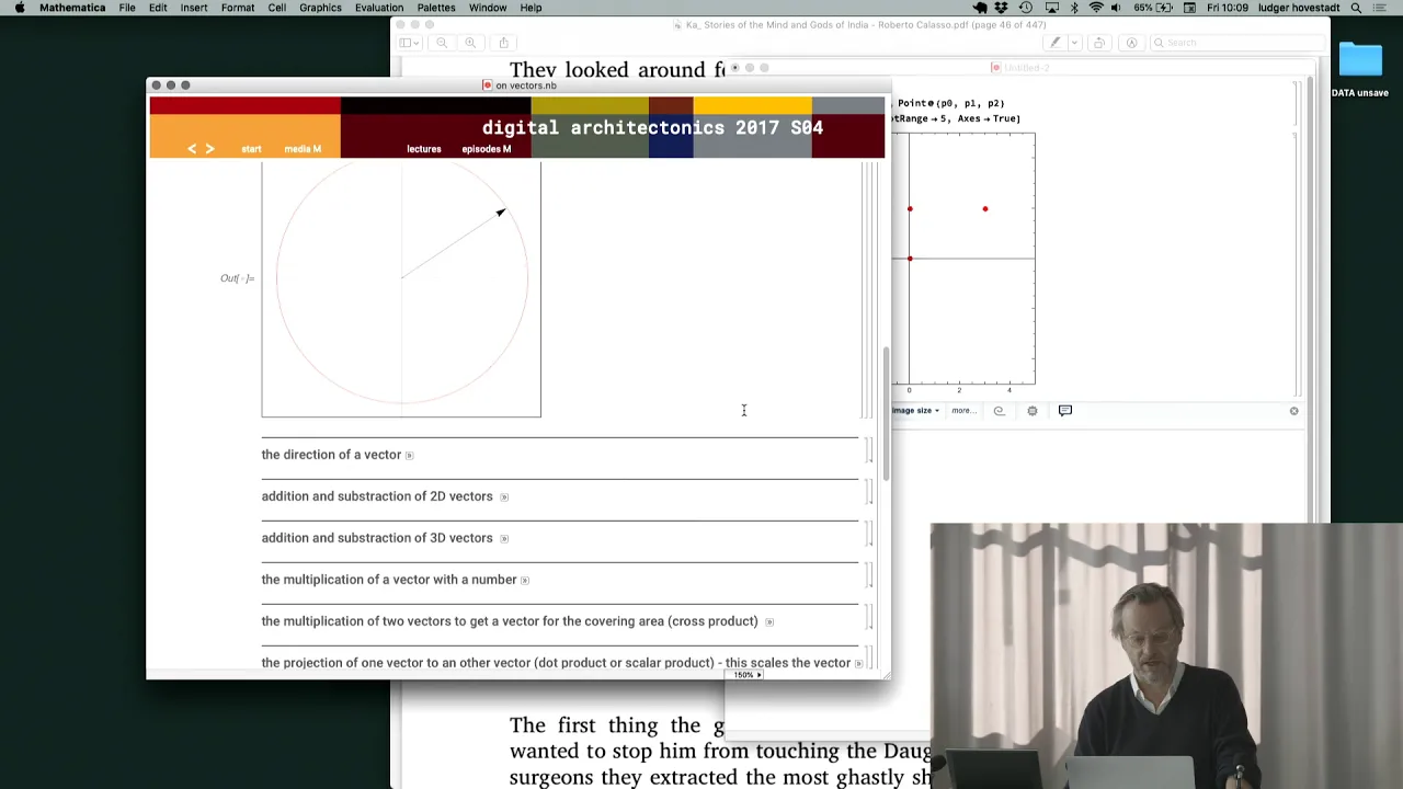 Ludger Hovestadt - Digital Architectonics S04E04 - on vectors