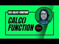 CSS for beginners calc function html css