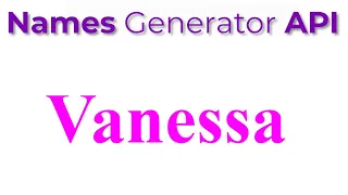 Nodejs Javascript Random Names Generator Server API