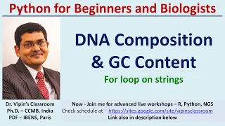 Python - DNA composition Counting ATGC I GC content Python 5