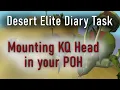 Mounting KQ Head in your POH OSRS Elite Diary Task