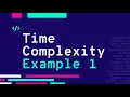 Time Space Complexities Part 1 Algorithms And DataStructures Lecture 10