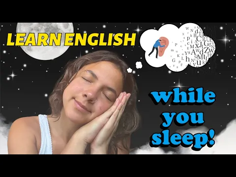 Aprenda inglês While You Sleep (Input compreensível (CI)) 💤