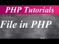 PHP FILES Move - uploaded