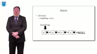 Using a Linked List to represent a Stack
