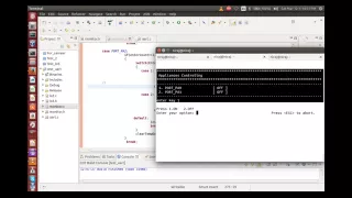 Console Programming menu driven programming part 2