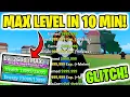 HOW TO GET MAX LEVEL 2550 IN 10 MINUTES