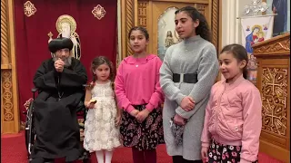 ترنيمة للعدرا من طفولتى بحبها دندنها