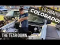 Putting a 5 3 in my son s Chevy Colorado Part-1 The Tear Down