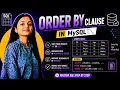ORDER BY Clause in SQL Sort Data ASC DESC with Examples Lecture 19