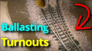 Ballasting Model Railroad Turnouts Tips and Tricks for Realistic Results