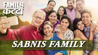 meet the sabnis family vandana gupte dilip prabhavalkar family katta marathi movie