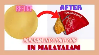 jolo chip making in making in malayalam