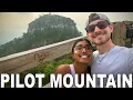 Hiking Pilot Mountain with my Girlfriend