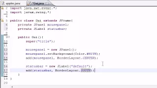 Java Programming Tutorial 74 Mouse Events