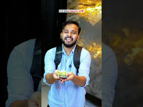 First salary happiness 😭❤️ #aruj #relatable #boys #comedy