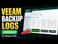 How to verify Veeam backup logs on a Windows VPS - Detailed Guide