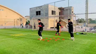 تمارين حراس مرمى  تمارين حراس مرمى