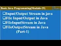 Stream in Java Part-1 Module-29