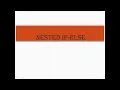 C program to find largest among three numbers using nested if-else