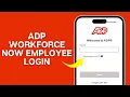 ADP Workforce Now Employee Login 2024 How to ADP Workforce Now Employee Portal Account